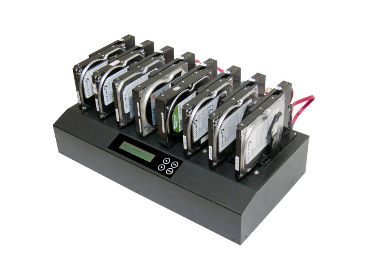 デュプリケーター 1:7 R7-CB+HDD CRI 1:7 HDD Duplicator - CD Rom Inc